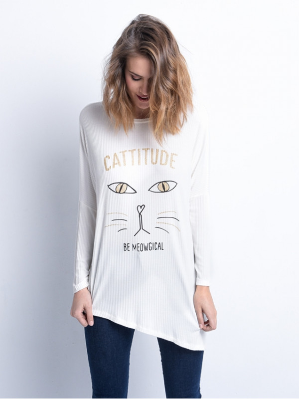 Simone Cat camiseta